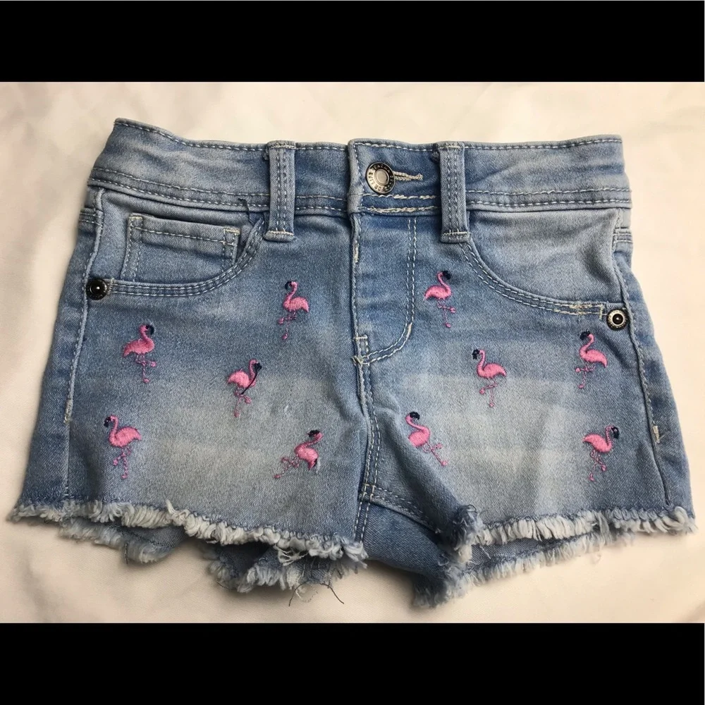 CARTERS Leopard Vest Flamingo and  shorts SONOMA 4